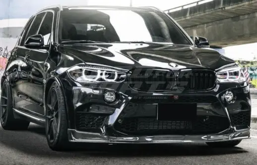 Double Line Grille For BMW X5/X6 F15/F16 Standard & M Sport & M50d Only – M Performance Look, Gloss Black