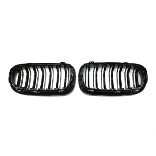 Double Line Grille For BMW X5/X6 F15/F16 Standard & M Sport & M50d Only – M Performance Look, Gloss Black