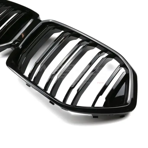 Double Line Grille For BMW X6 F96/G06 Pre-LCI Standard & M Sport & M50d & M50i & X6M Only – M Performance Look, Gloss Black