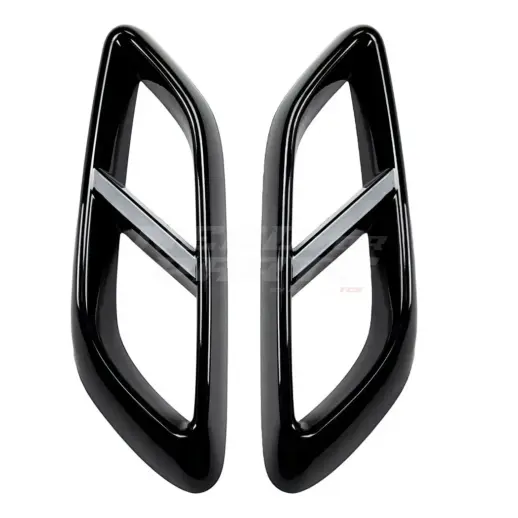 Exhaust Covers For Mercedes CLE Class A236/C236 AMG Line Only – AMG Look, Gloss Black