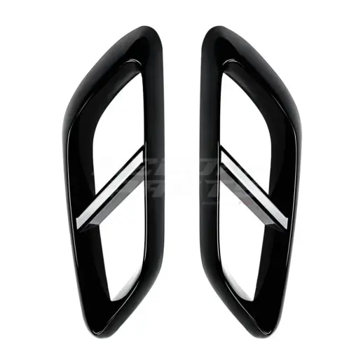 Exhaust Covers For Mercedes E Class S214/W214 AMG Line Only – AMG Look, Gloss Black