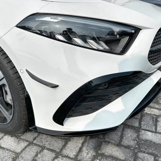 Front Aero Kit For Mercedes A Class V177/W177 Facelift AMG Line & A35 AMG Only – AMG Look, Gloss Black
