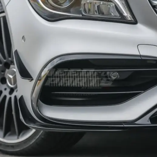 Front Aero Kit For Mercedes CLA Class C117/X117 Facelift AMG Line Only – AMG Look, Gloss Black