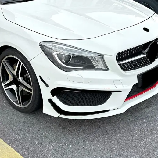 Front Aero Kit For Mercedes CLA Class C117/X117 Pre-Facelift AMG Line Only – AMG Look, Gloss Black