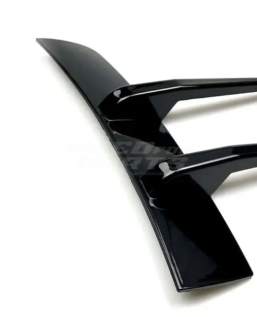 Front Bumper Canards For Mercedes A Class V177/W177 AMG Line & A35 AMG & A45 AMG Only – Racing Look, Gloss Black