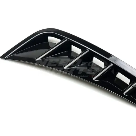 Front Bumper Canards For Mercedes C Class A205/C205/S205/W205 Facelift AMG Line & C43 AMG Only – Sport Look, Gloss Black