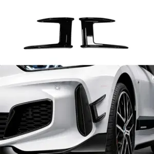 Front Bumper Trims Voor BMW 1 Series F40 M Sport & M135i – M Performance Look, Hoogglans Zwart