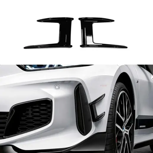 Front Bumper Trims For BMW 1 Series F40 (2019-2024) M Sport & M135i Only – M Performance Look, Gloss Black