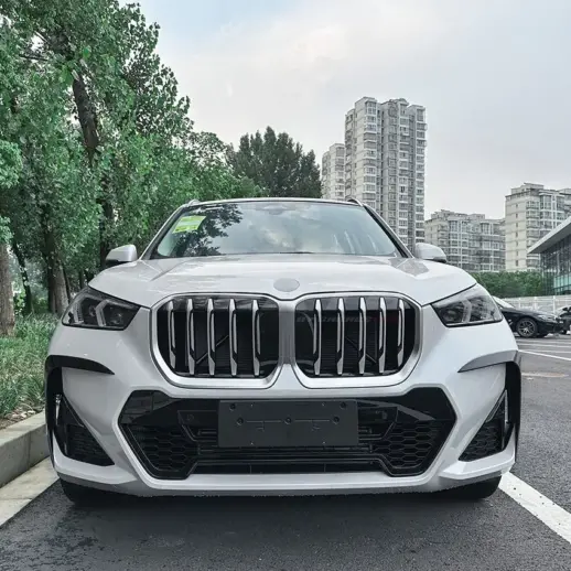 Front Bumper Trims For BMW X1 U11 (2022-present) M Sport & M35i Only – M Performance Look, Gloss Black