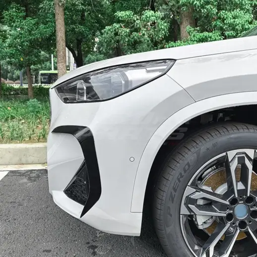 Front Bumper Trims For BMW X1 U11 (2022-present) M Sport & M35i Only – M Performance Look, Gloss Black