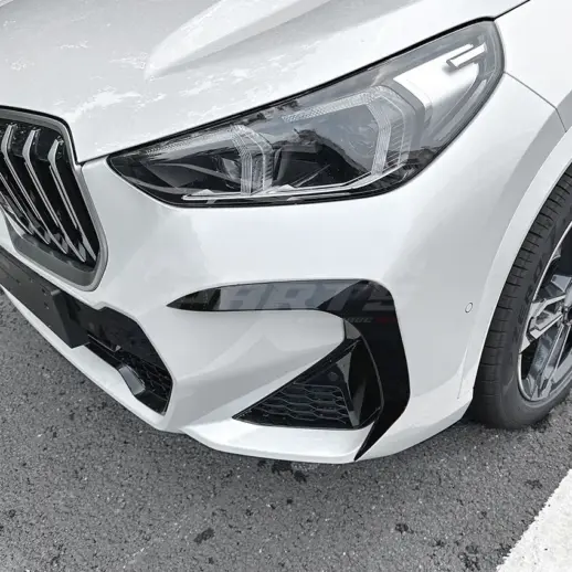 Front Bumper Trims For BMW X1 U11 (2022-present) M Sport & M35i Only – M Performance Look, Gloss Black