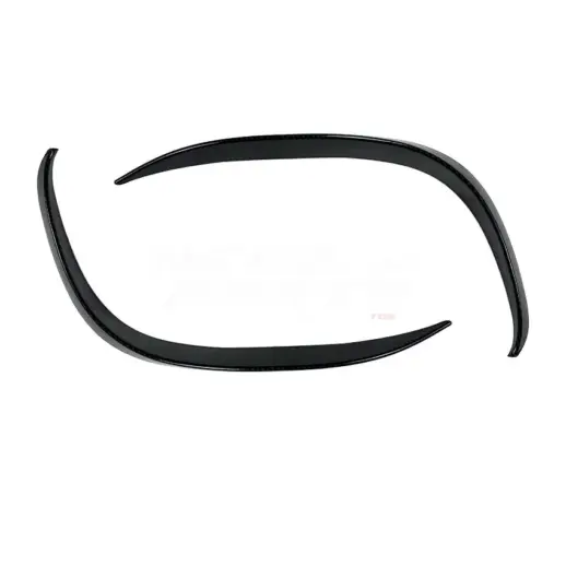 Front Bumper Trims For Mercedes C Class A205/C205/S205/W205 Facelift AMG Line & C43 AMG Only – AMG Look, Gloss Black