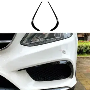 Front Bumper Trims Voor Mercedes E Class W212/S212 Facelift AMG Line – AMG Look, Hoogglans Zwart