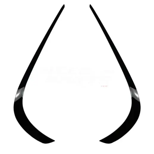 Front Bumper Trims For Mercedes E Class S212/W212 AMG Line Only – AMG Look, Gloss Black