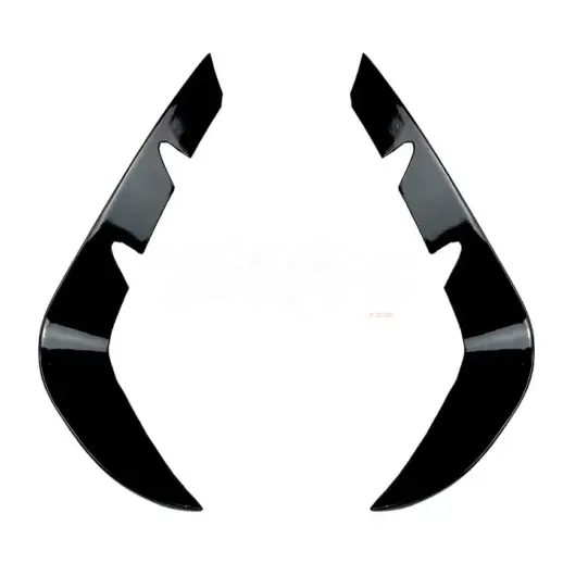 Front Bumper Trims For Mercedes GLB Class X247 (2019-2023) Pre-Facelift AMG Line & GLB35 AMG Only – Racing Look, Gloss Black