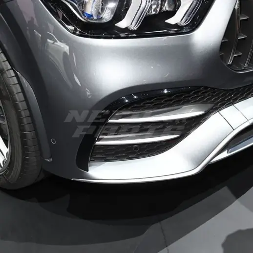 Front Bumper Trims For Mercedes GLE Class W167 (2019-2023) Pre-Facelift AMG Line & GLE53 AMG Only – AMG Look, Gloss Black