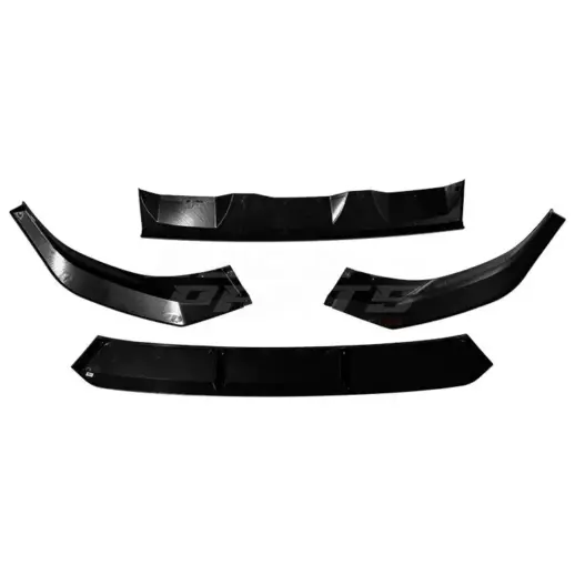 Front Splitter For Audi Q7 S Line/SQ7 4M (SUV) (2019-2024) Facelift – Sport Look, Gloss Black