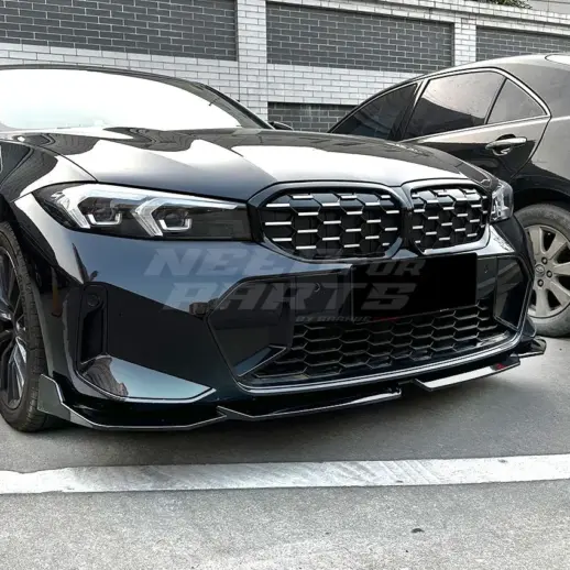 Front Splitter For BMW 3 Series G20/G21 LCI M Sport & M340d & M340i Only – M Performance Look, Gloss Black