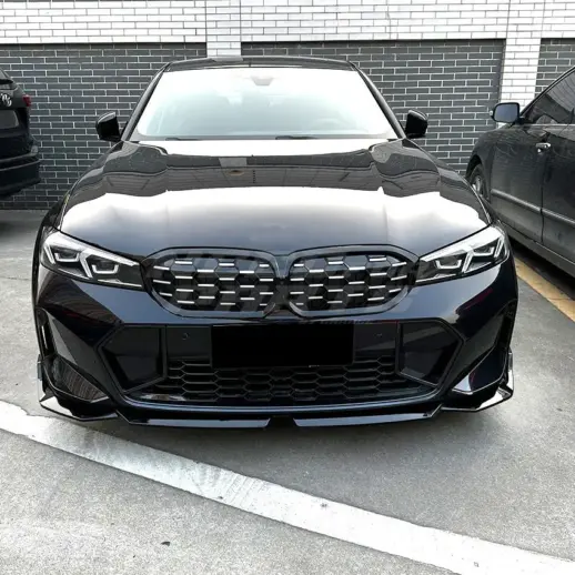 Front Splitter For BMW 3 Series G20/G21 LCI M Sport & M340d & M340i Only – M Performance Look, Gloss Black