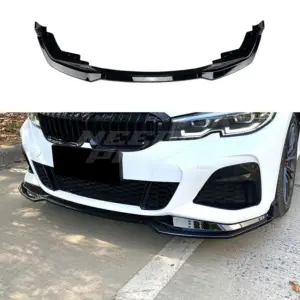 Front Splitter Voor BMW 3 Series G20/G21 Pre-LCI M Sport & M340i & M340d – Racing Look, Hoogglans Zwart