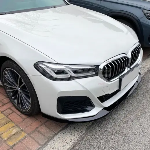 Front Splitter For BMW 5 Series G30/G31 LCI M Sport & M550i Only – M Sport Look, Gloss Black