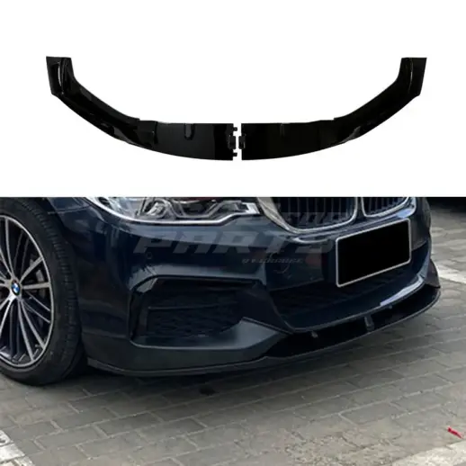 Front Splitter For BMW 5 Series G30/G31 Pre-LCI M Sport & M550i & M550d Only – M Performance Look, Gloss Black