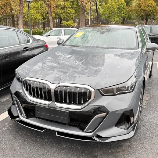 Front Splitter For BMW 5 Series G60/G61 M Sport & i5 M60 Only – M Performance Look, Gloss Black