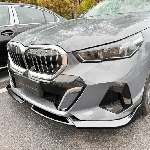 Front Splitter For BMW 5 Series G60/G61 M Sport & i5 M60 Only – M Performance Look, Gloss Black