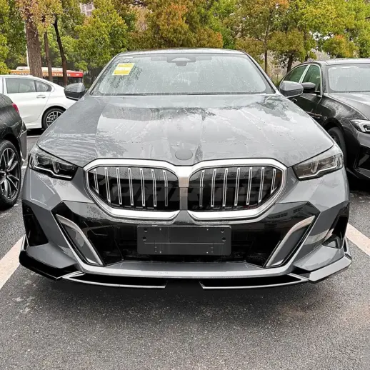 Front Splitter For BMW 5 Series G60/G61 M Sport & i5 M60 Only – M Performance Look, Gloss Black
