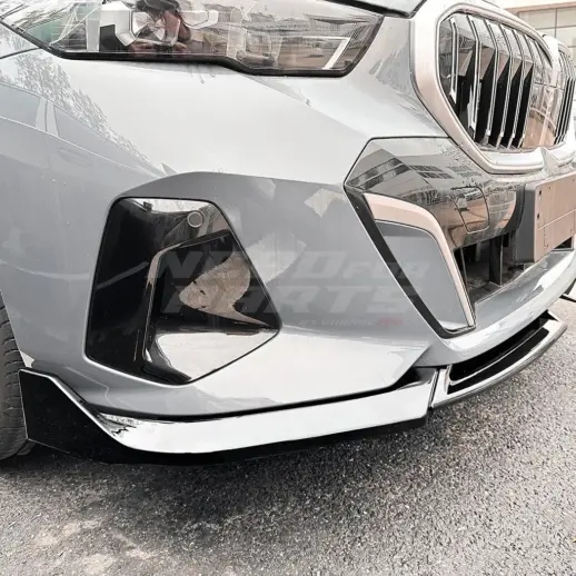 Front Splitter For BMW 5 Series G60/G61 M Sport & i5 M60 Only – M Performance Look, Gloss Black