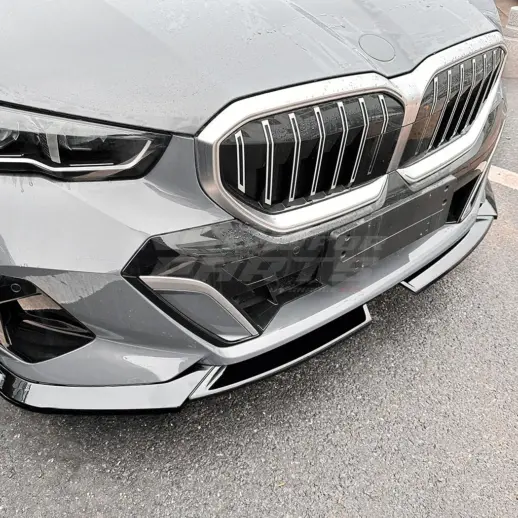Front Splitter For BMW 5 Series G60/G61 M Sport & i5 M60 Only – M Performance Look, Gloss Black