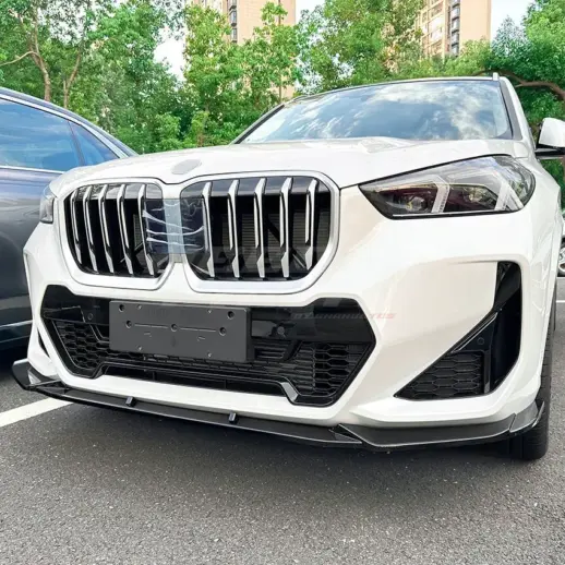 Front Splitter For BMW X1 U11 (2022-present) M Sport & M35i Only – M Performance Look, Gloss Black