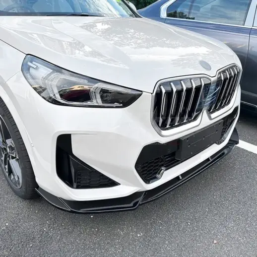 Front Splitter For BMW X1 U11 (2022-present) M Sport & M35i Only – M Performance Look, Gloss Black