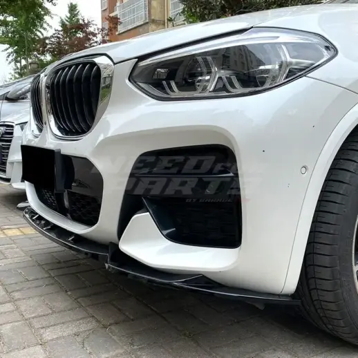 Front Splitter For BMW X3 G01 (2017-2021) Pre-LCI M Sport & M40d & M40i Only – M Performance Look, Gloss Black