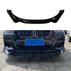 Front Splitter Voor BMW X3 G01 Pre-LCI M Sport & M40i & M40d – M Performance Look, Hoogglans Zwart