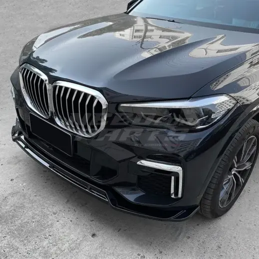 Front Splitter For BMW X5 G05 Pre-LCI M Sport & M50d & M50i Only – M Performance Look, Gloss Black