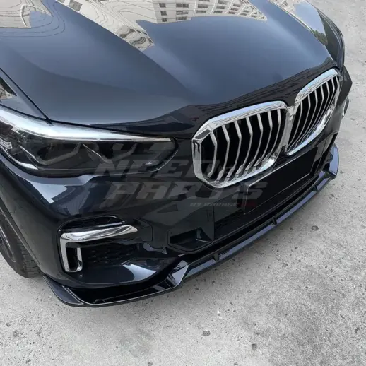 Front Splitter For BMW X5 G05 Pre-LCI M Sport & M50d & M50i Only – M Performance Look, Gloss Black