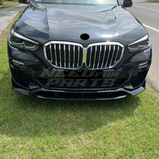 Front Splitter For BMW X5 G05 Pre-LCI M Sport & M50i & M50d Only – M Performance Look, Gloss Black