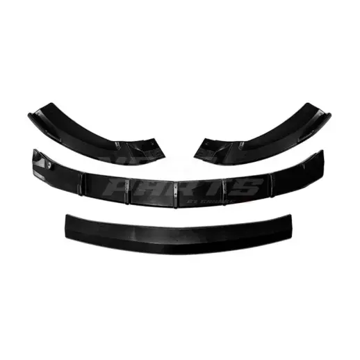Front Splitter For Mercedes A Class V177/W177 Facelift AMG Line & A35 AMG Only – AMG Look, Gloss Black