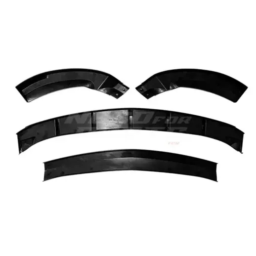 Front Splitter For Mercedes A Class V177/W177 Facelift AMG Line & A35 AMG Only – AMG Look, Gloss Black