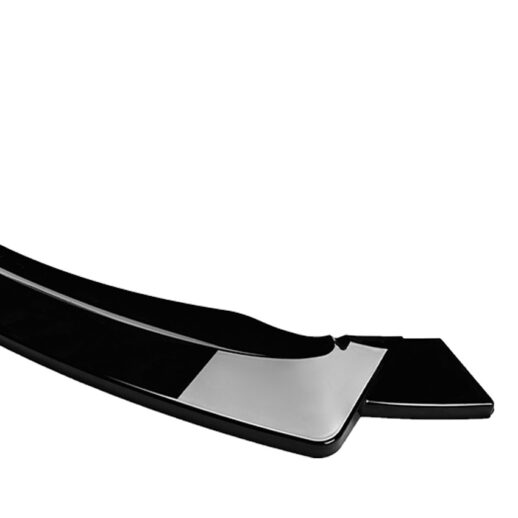 Front Splitter For Mercedes A Class W177 (2019-2022) Pre-Facelift A45 AMG Only – A45S AMG Look, Gloss Black
