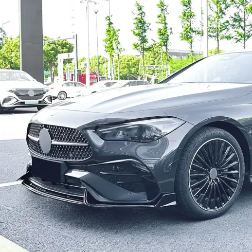 Front Splitter For Mercedes CLE Class A236/C236 AMG Line Only – Racing Look, Gloss Black