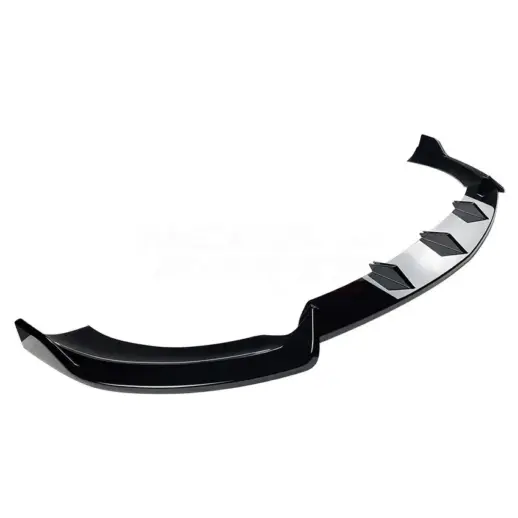 Front Splitter For Mercedes E Class C238/W213 Pre-Facelift AMG Line & E43 AMG & E53 AMG Only – Racing Look, Gloss Black