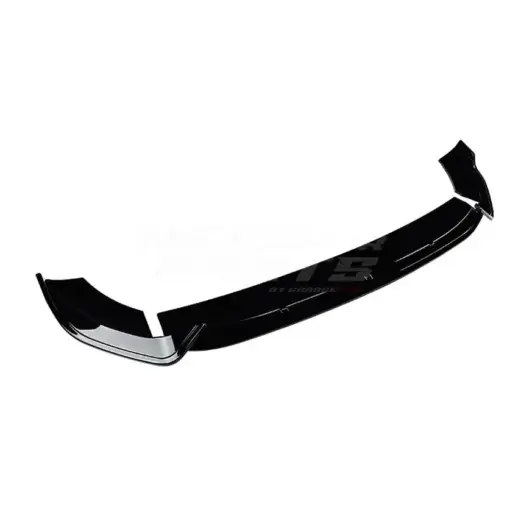 Front Splitter For Mercedes GLE Class C167/W167 Facelift AMG Line & GLE53 AMG Only – Racing Look, Gloss Black