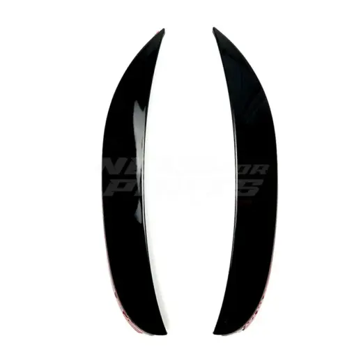 Front Vents Covers For Mercedes C Class A205/C205/S205/W205 Facelift AMG Line & C43 AMG Only – AMG Look, Gloss Black