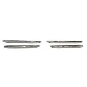 Front Vents Covers Voor Mercedes C Class S206/W206 AMG Line & C43 AMG – AMG Look, Chroom
