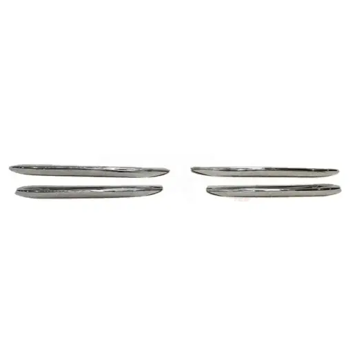 Front Vents Covers For Mercedes C Class S206/W206 AMG Line & C43 AMG Only – AMG Look, Chrome