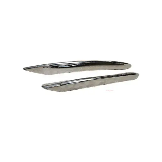 Front Vents Covers For Mercedes C Class S206/W206 AMG Line & C43 AMG Only – AMG Look, Chrome