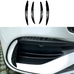 Front Vents Covers Voor Mercedes C Class S206/W206 AMG Line & C43 AMG – AMG Look, Hoogglans Zwart