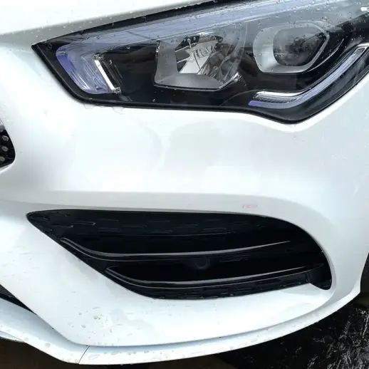 Front Vents Covers For Mercedes CLA Class C118/X118 Pre-Facelift AMG Line & CLA35 AMG Only – AMG Look, Gloss Black